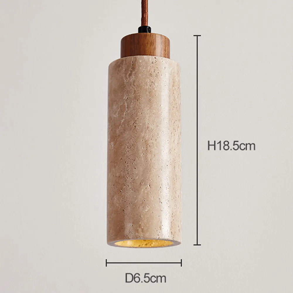 Travertina Duo Pendant Lights