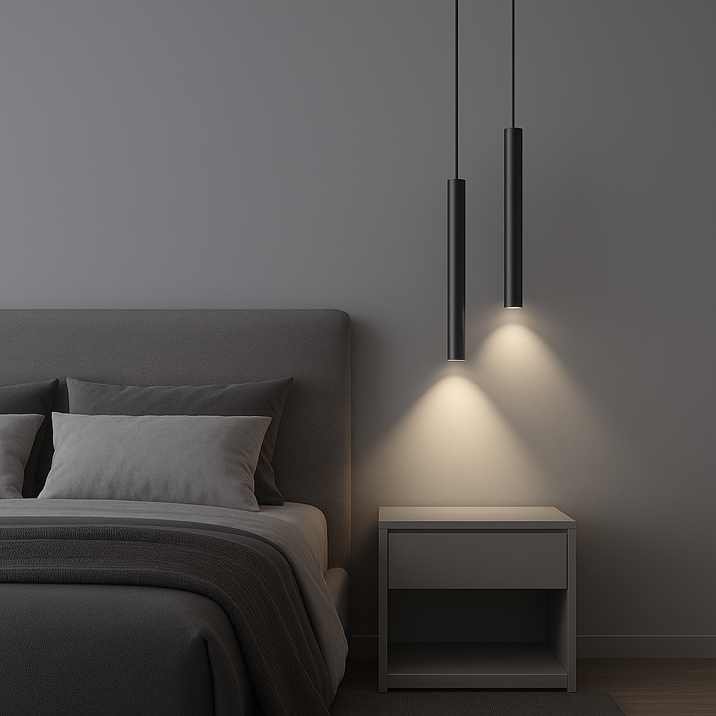 Noir Drop Pendant Lights