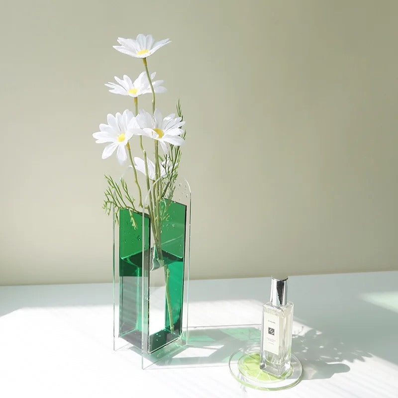 Fluorescent Acrylic Vases