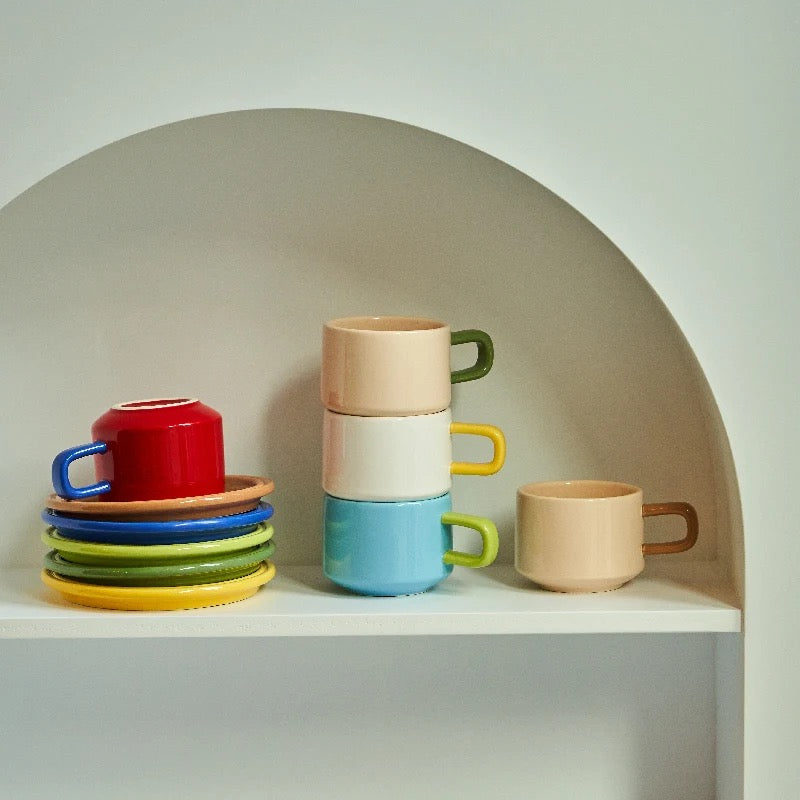 Rainbow Sip Coffee Mug Set Of 3