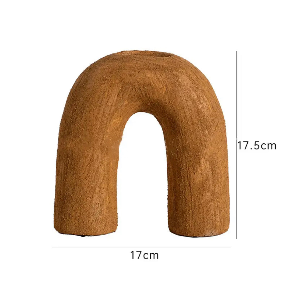 Ceramic Arched Flower Vases