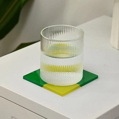 Geometric Harmony Cup Coasters- Set of 4
