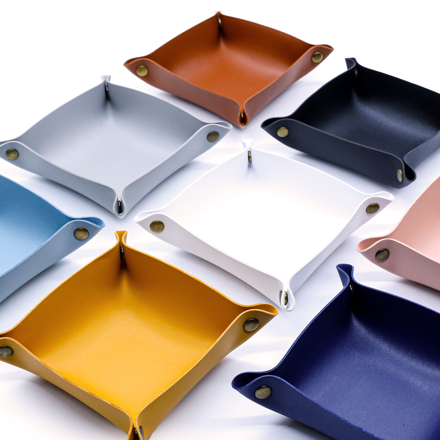 Leather Accessories Tray