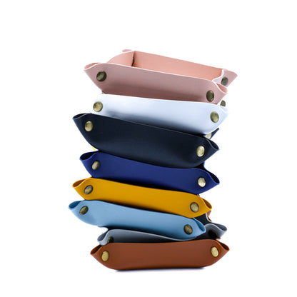 Leather Accessories Tray