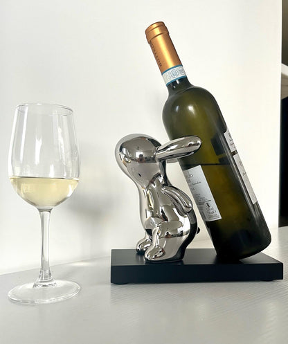 Rabbit Wine Bottle Holder
