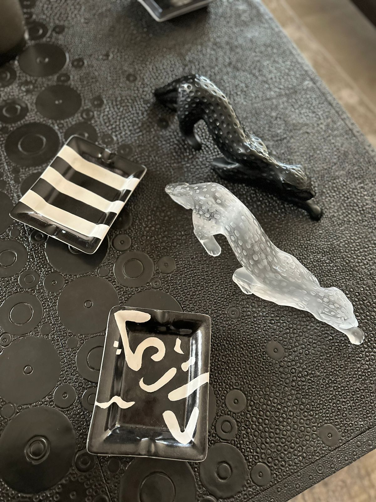 Mystic Black Smoke Ashtrays