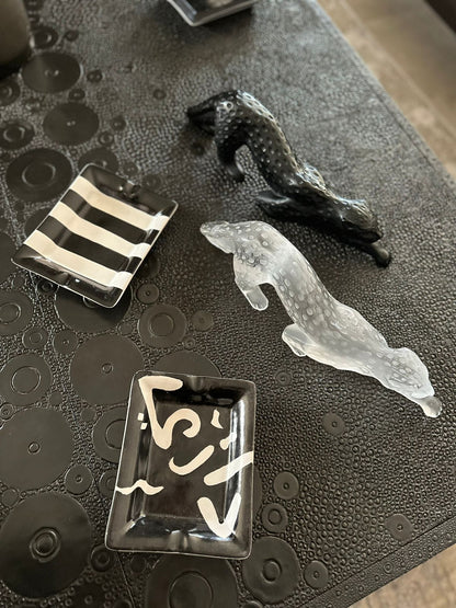 Mystic Black Smoke Ashtrays