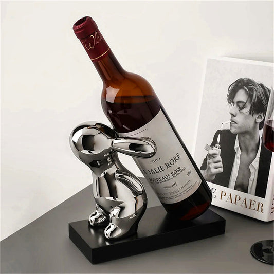 Rabbit Wine Bottle Holder