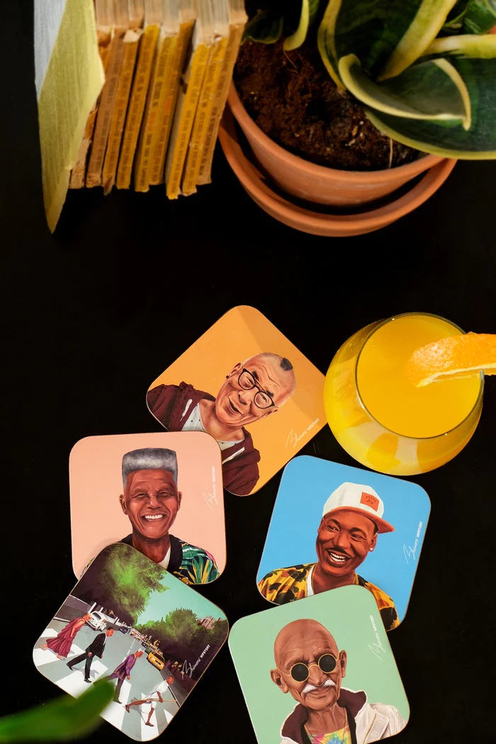 Famous Faces Cup Coasters
