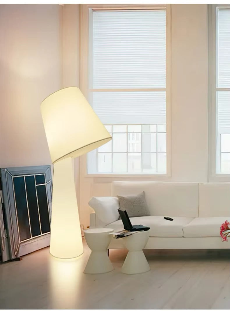Angled Floor Lamp With Soft Glow