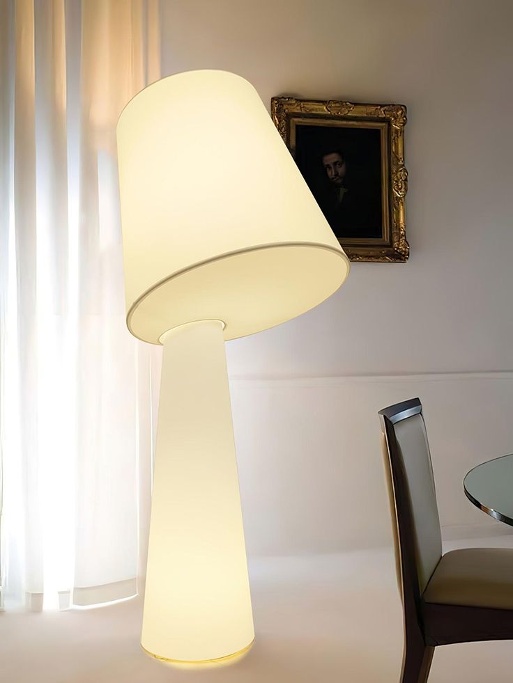 Angled Floor Lamp With Soft Glow