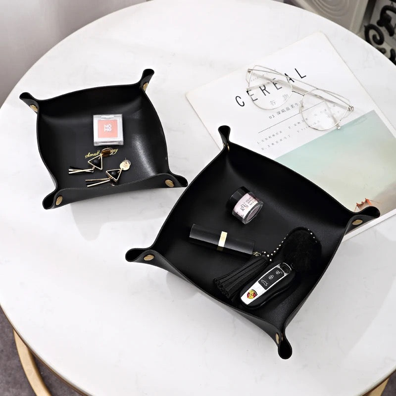 Leather Accessories Tray