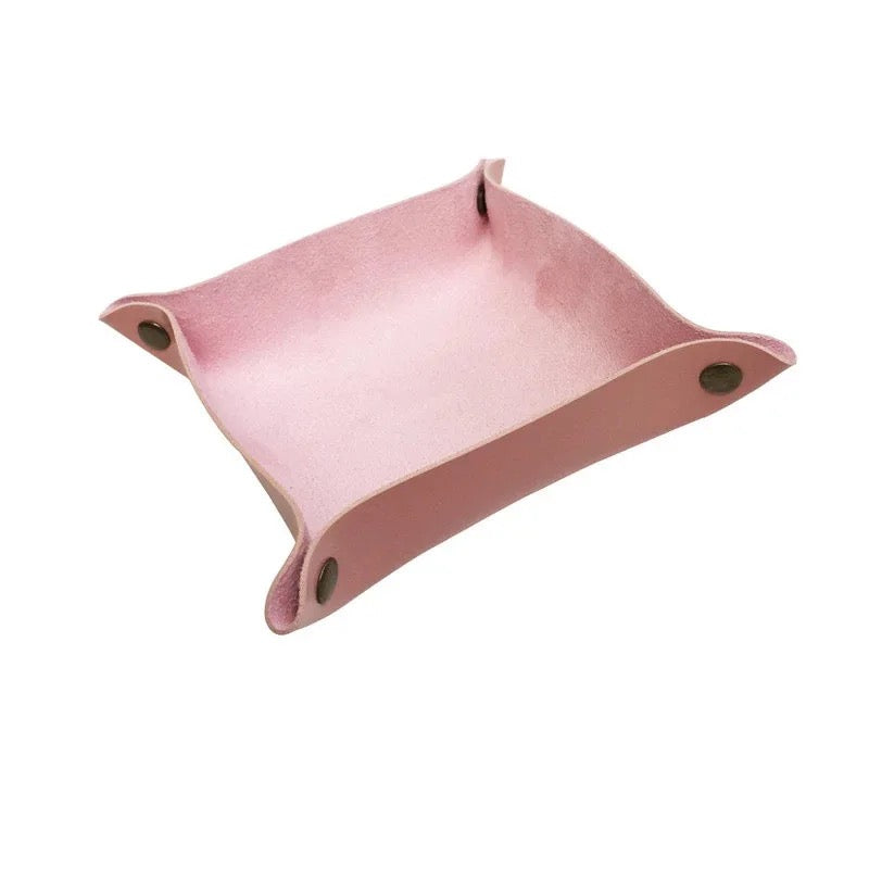 Leather Accessories Tray