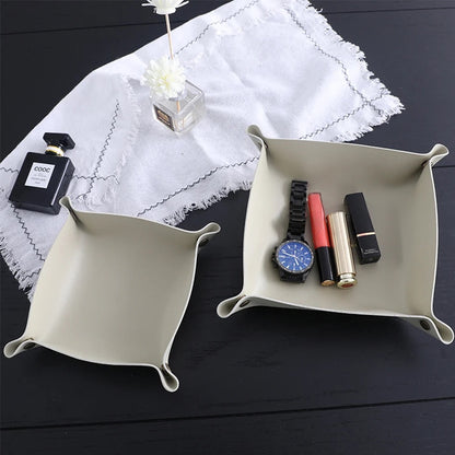 Leather Accessories Tray