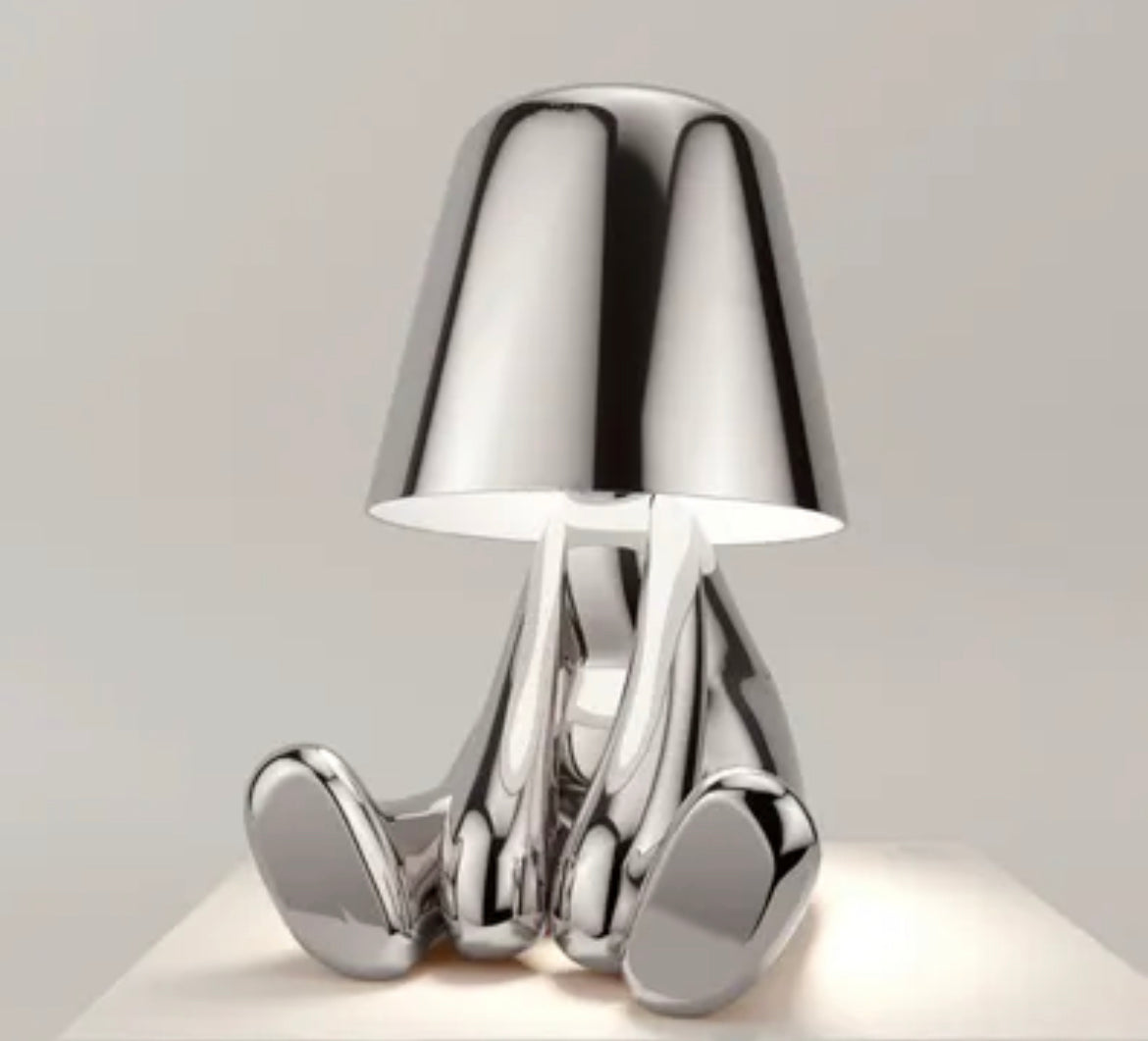 Thinker Man Table Lamps