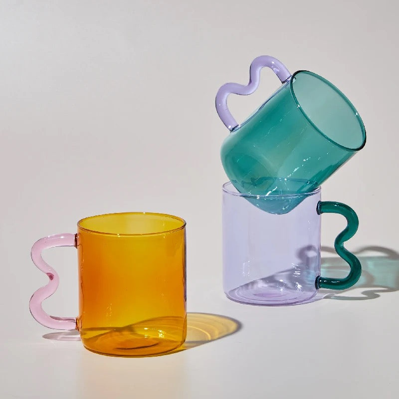 Funky ZigZag Mugs