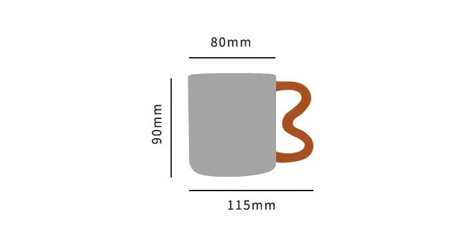 Funky ZigZag Mugs