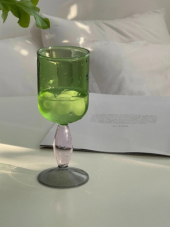 Triple Tone Wine Glasses