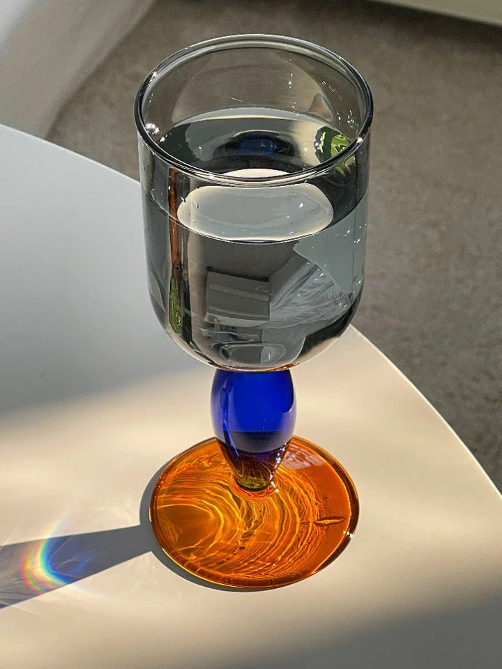Triple Tone Wine Glasses