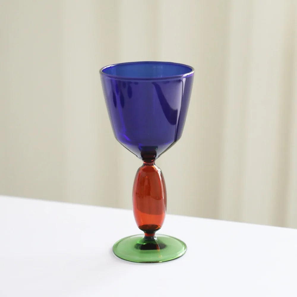 Triple Tone Wine Glasses