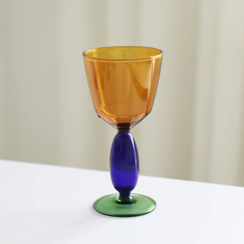 Triple Tone Wine Glasses