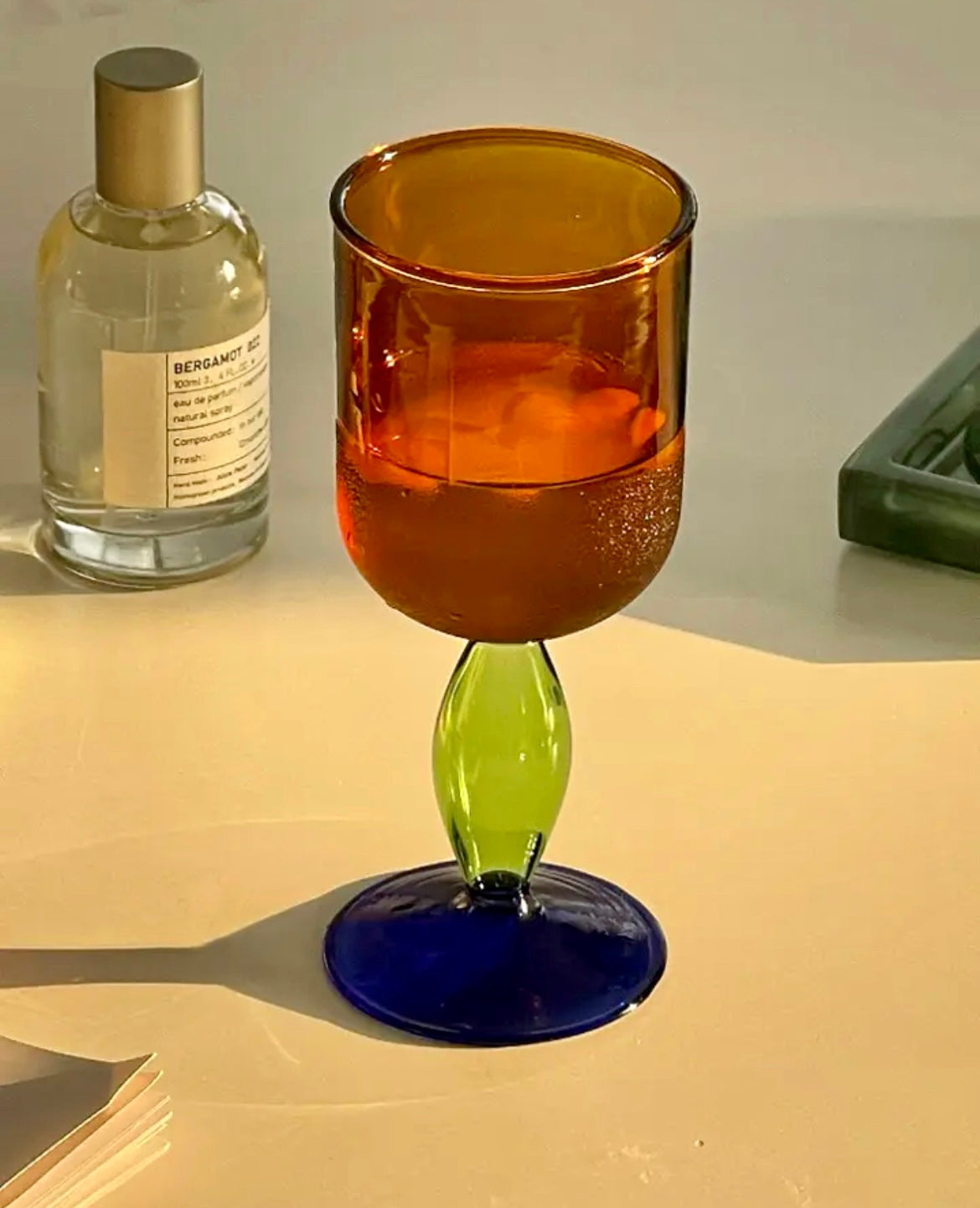 Triple Tone Wine Glasses