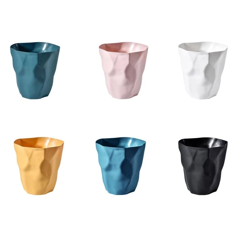 Colorful Ripple Waste Baskets