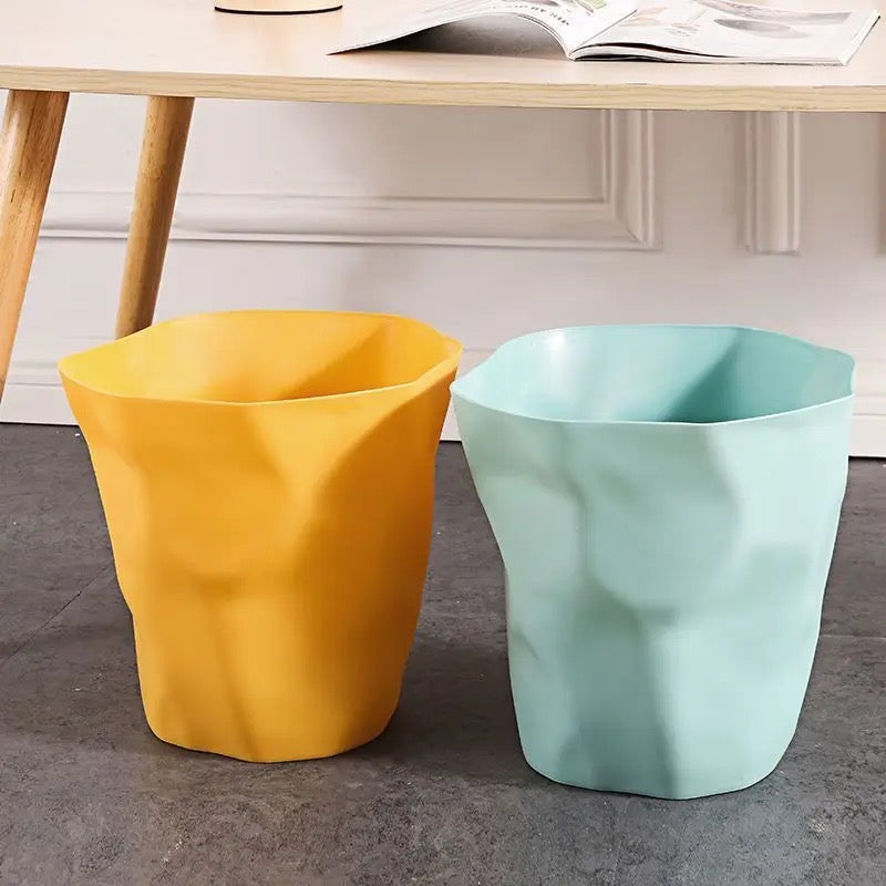 Colorful Ripple Waste Baskets