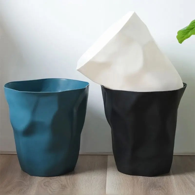 Colorful Ripple Waste Baskets