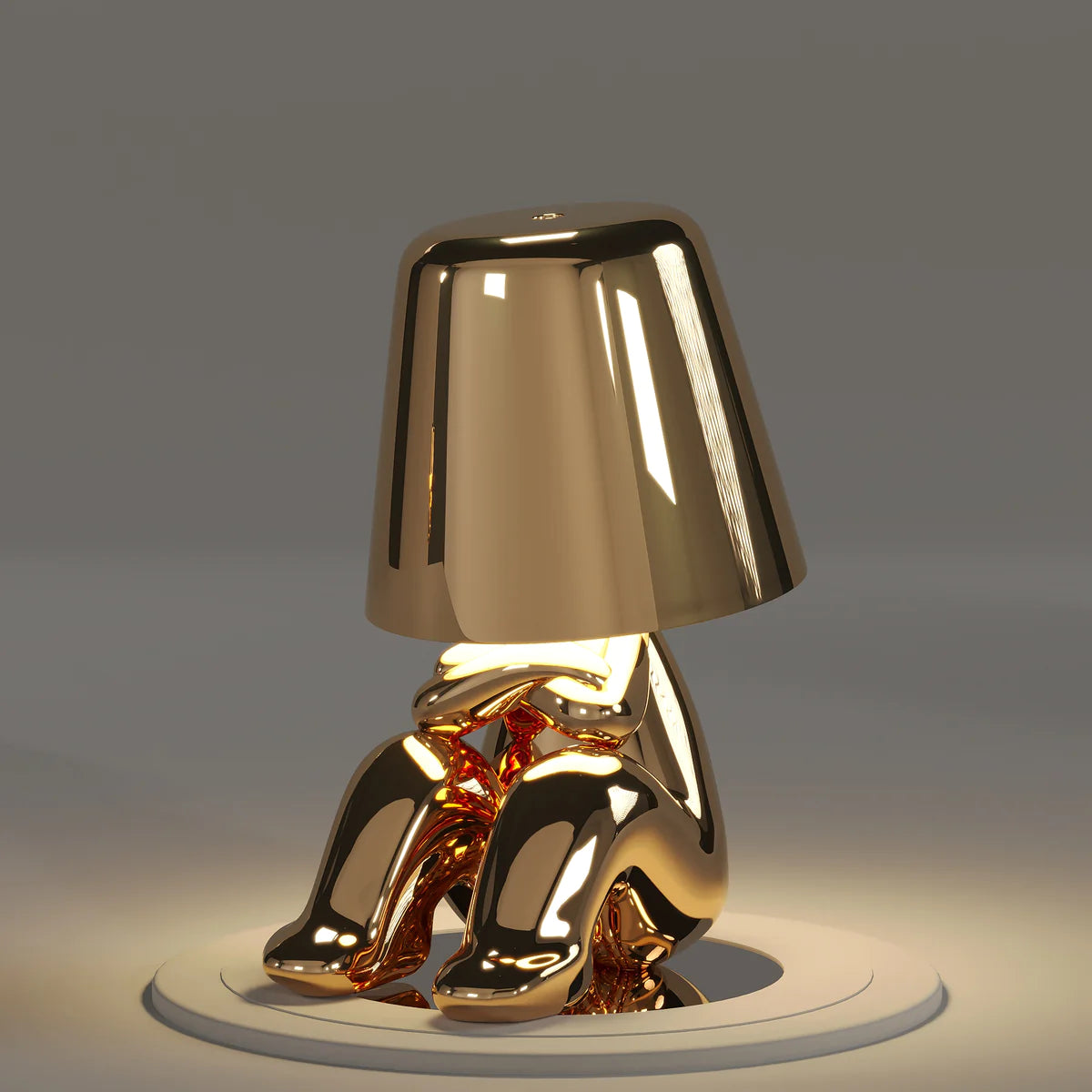 Thinker Man Table Lamps