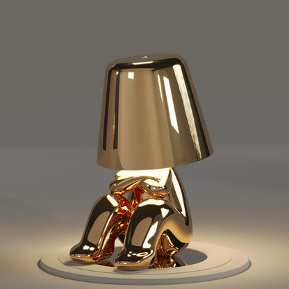 Thinker Man Table Lamps