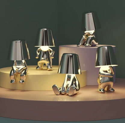 Thinker Man Table Lamps