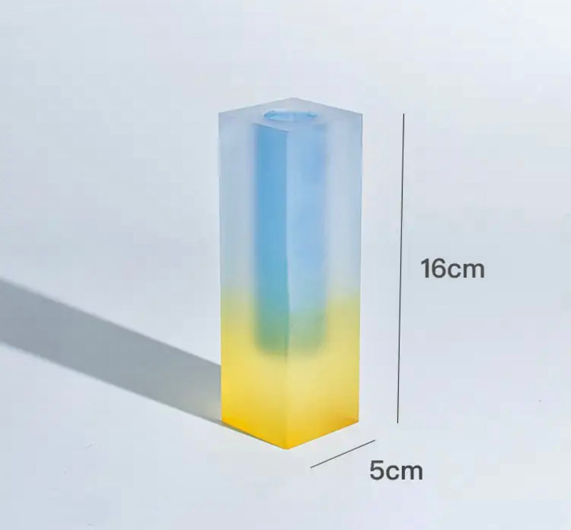 Rainbow Acrylic Candle Holders