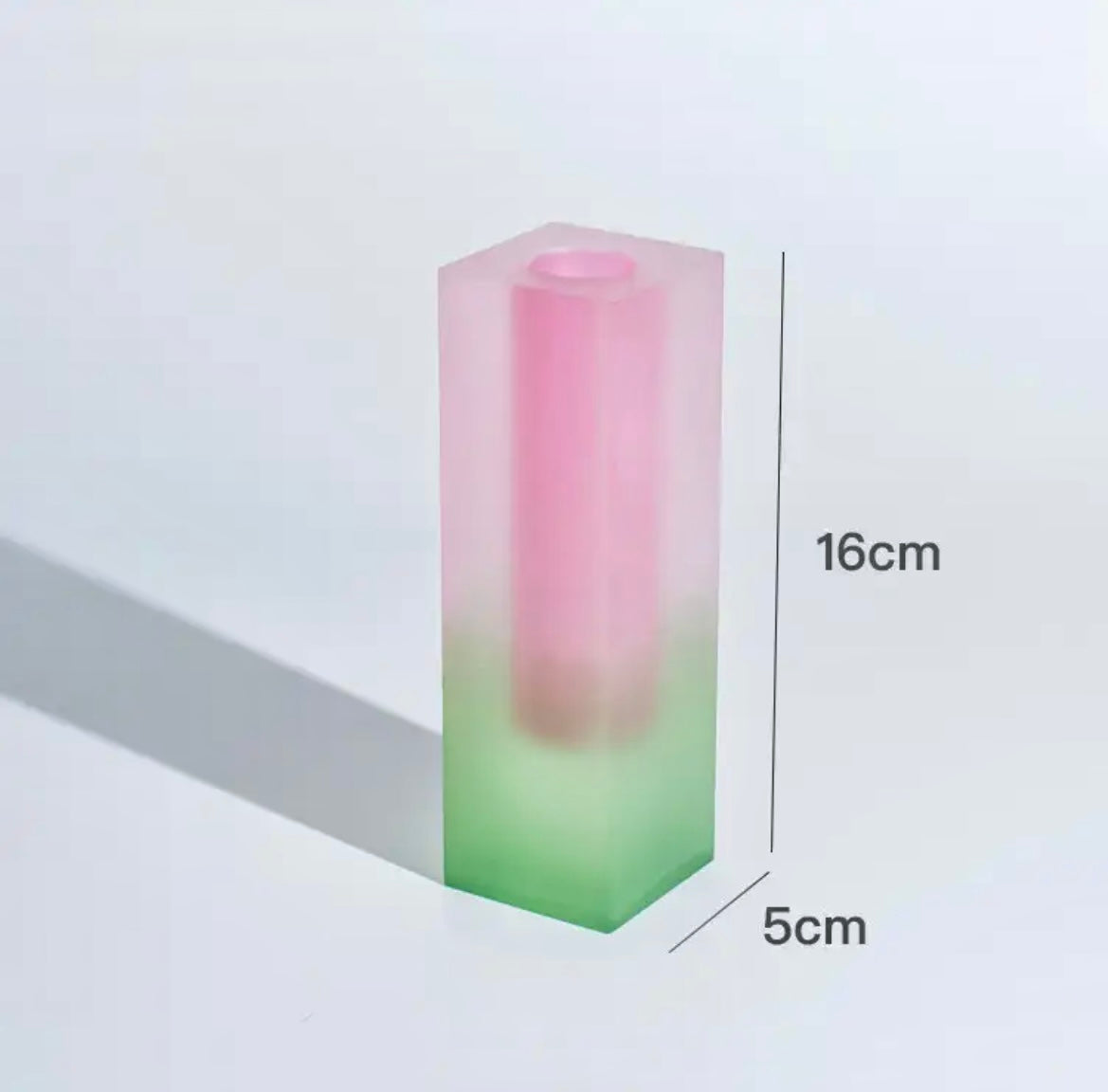 Rainbow Acrylic Candle Holders
