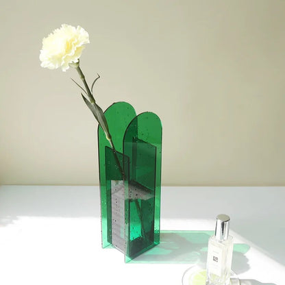 Fluorescent Acrylic Vases