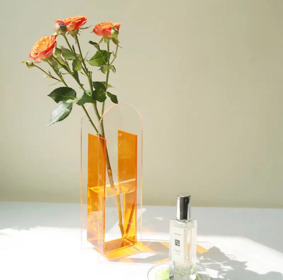 Fluorescent Acrylic Vases