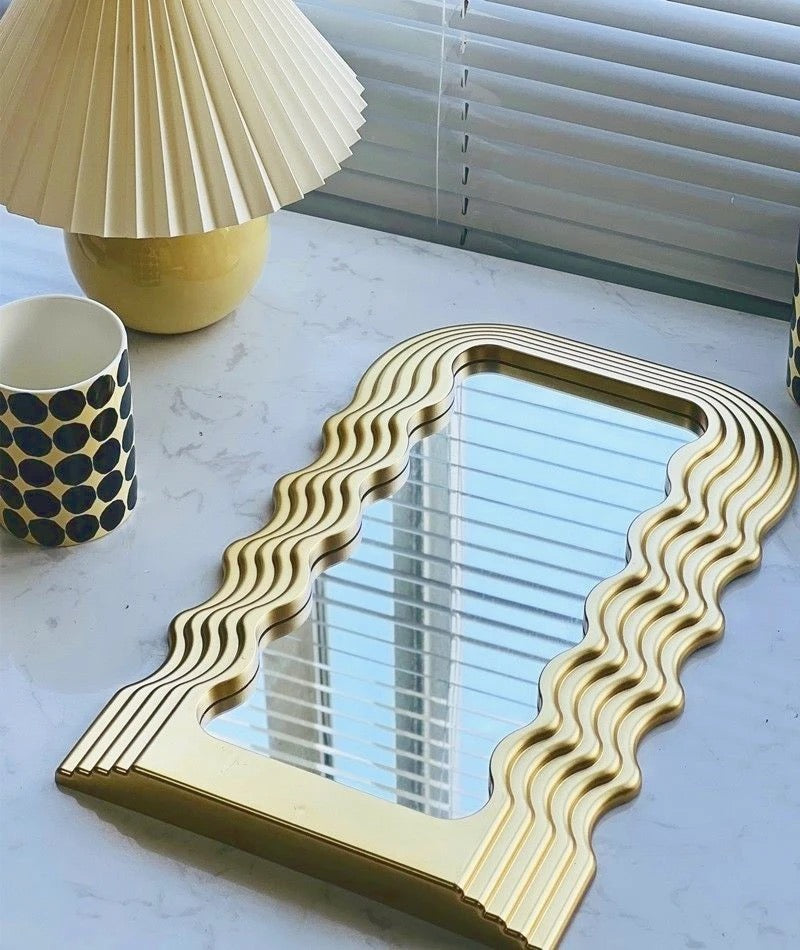 Groovy Wave Mirrors