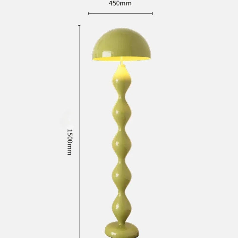 Mushroom Glow Modern Floor Lamp