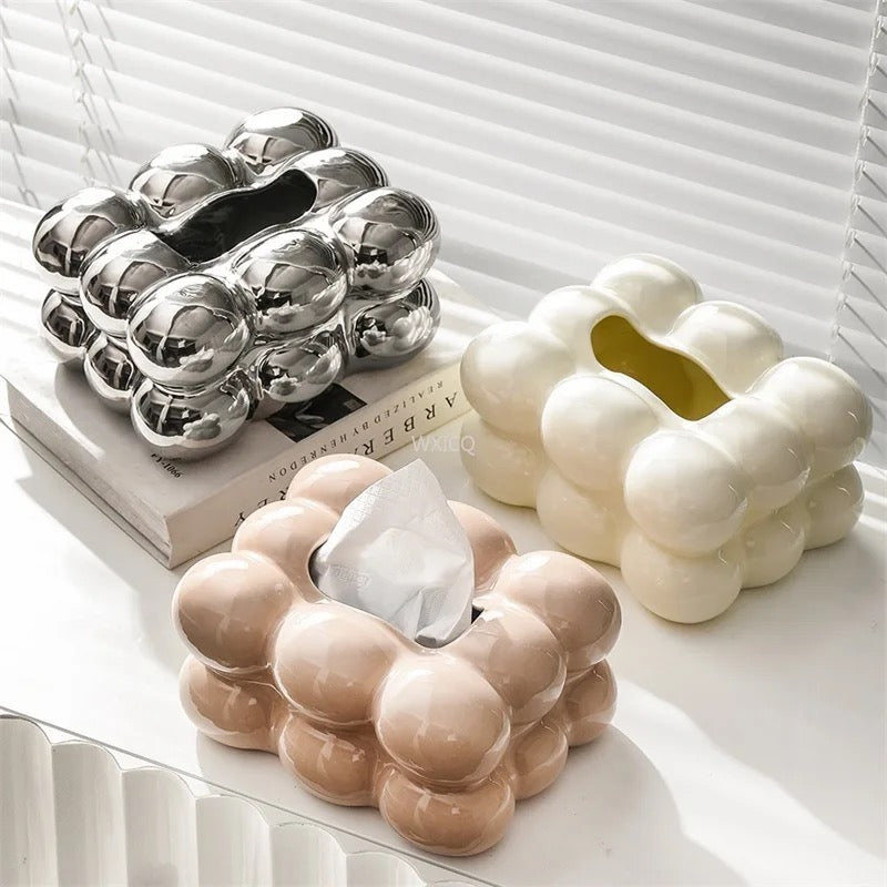 Puffy Cloud Tissue Box