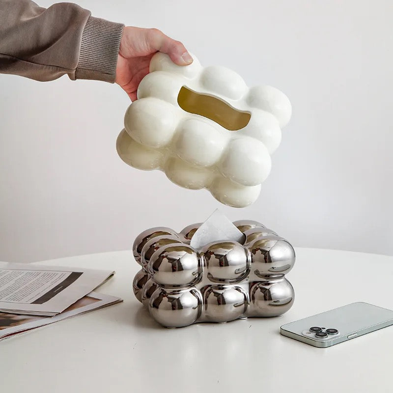 Puffy Cloud Tissue Box