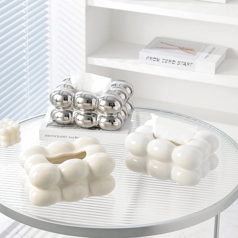 Puffy Cloud Tissue Box