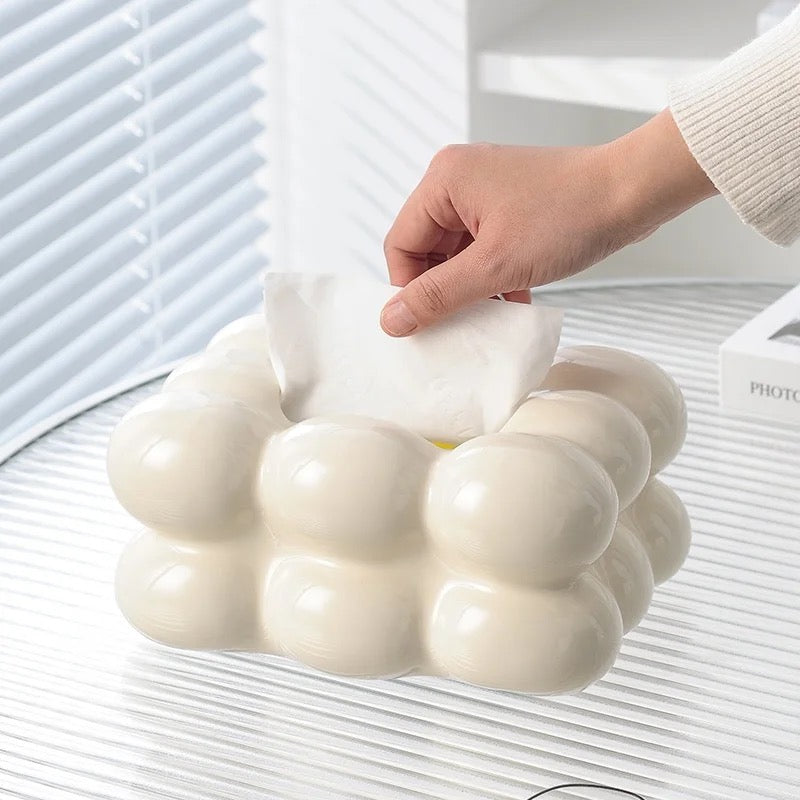 Puffy Cloud Tissue Box