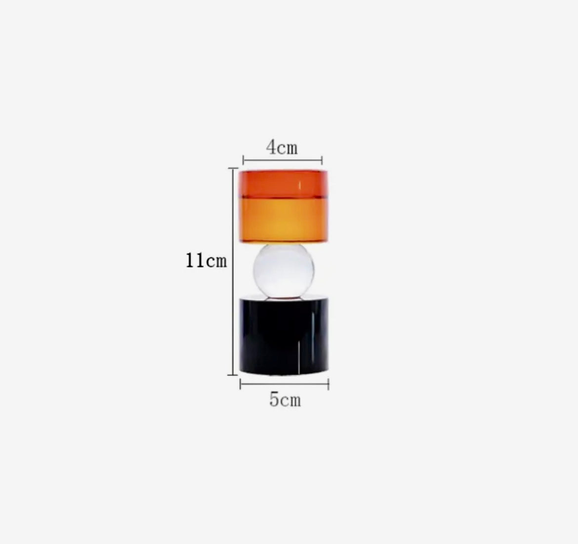 Color Vista Prism Candle Holders