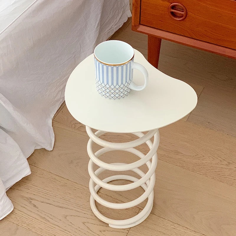 Color Splash Metallic Spring Side Table