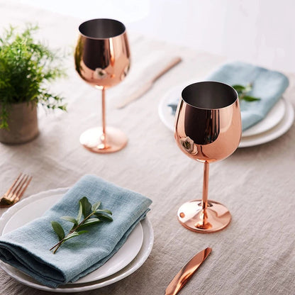 Chrome Luxe Wine Cup