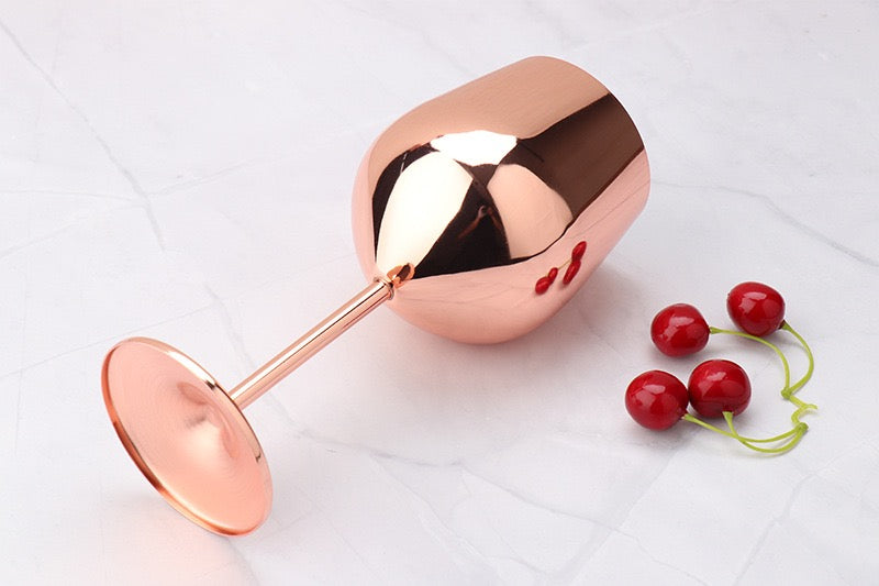 Chrome Luxe Wine Cup