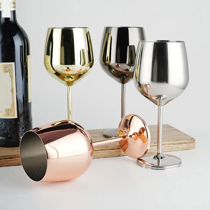 Chrome Luxe Wine Cup