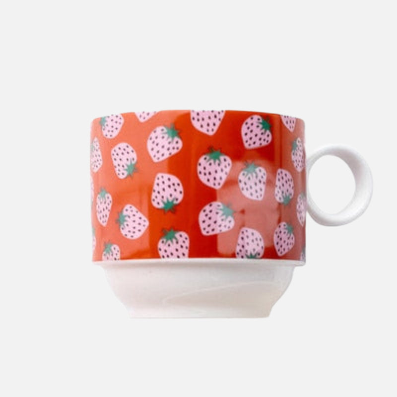 Fruit Fiesta Coffee Mug Set Of 4
