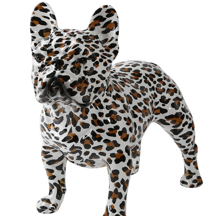 Grafitti-Style Bulldog Figurines