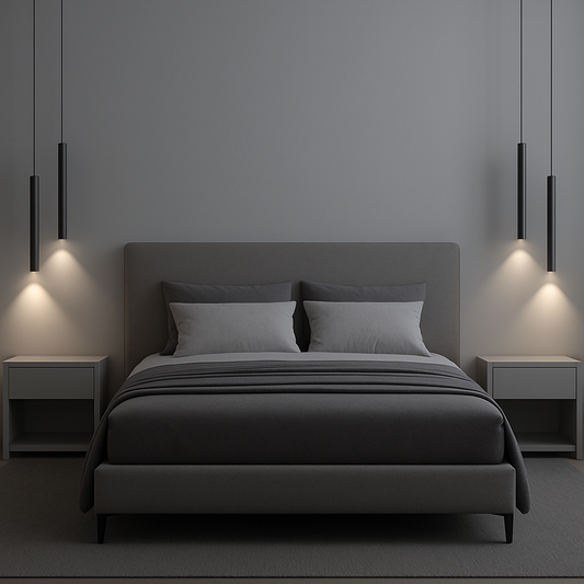 Noir Drop Pendant Lights